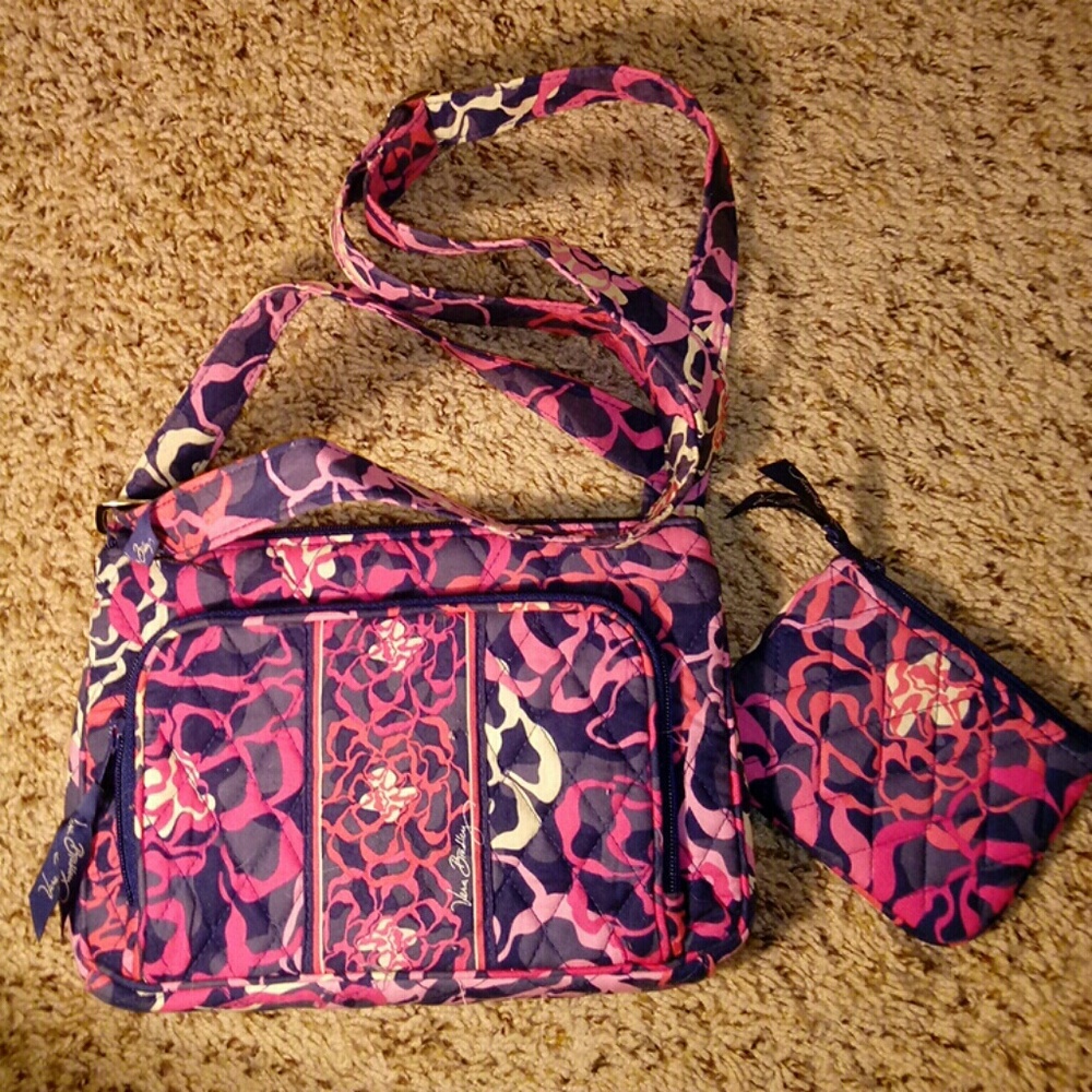 Vera Bradley handbag+coin purse
