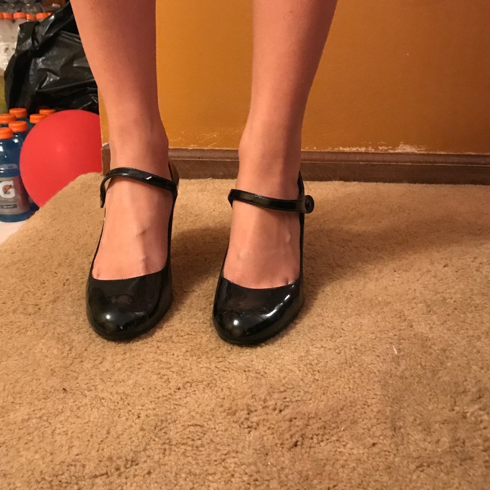 Black heels