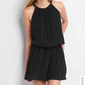 Gap Crepe Halter Romper