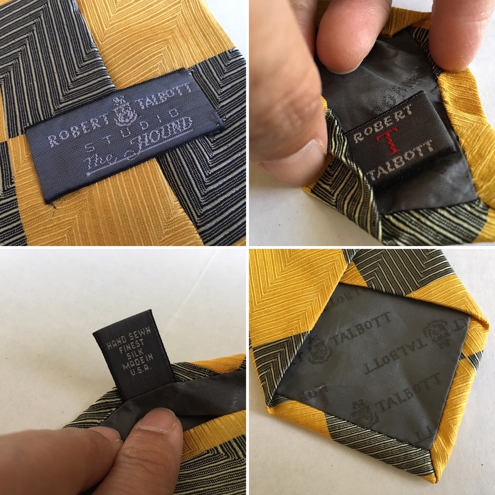 🎊🎉HP🎊 Robert Talbott  hand sewn silk neck tie. E - Picture 2 of 8