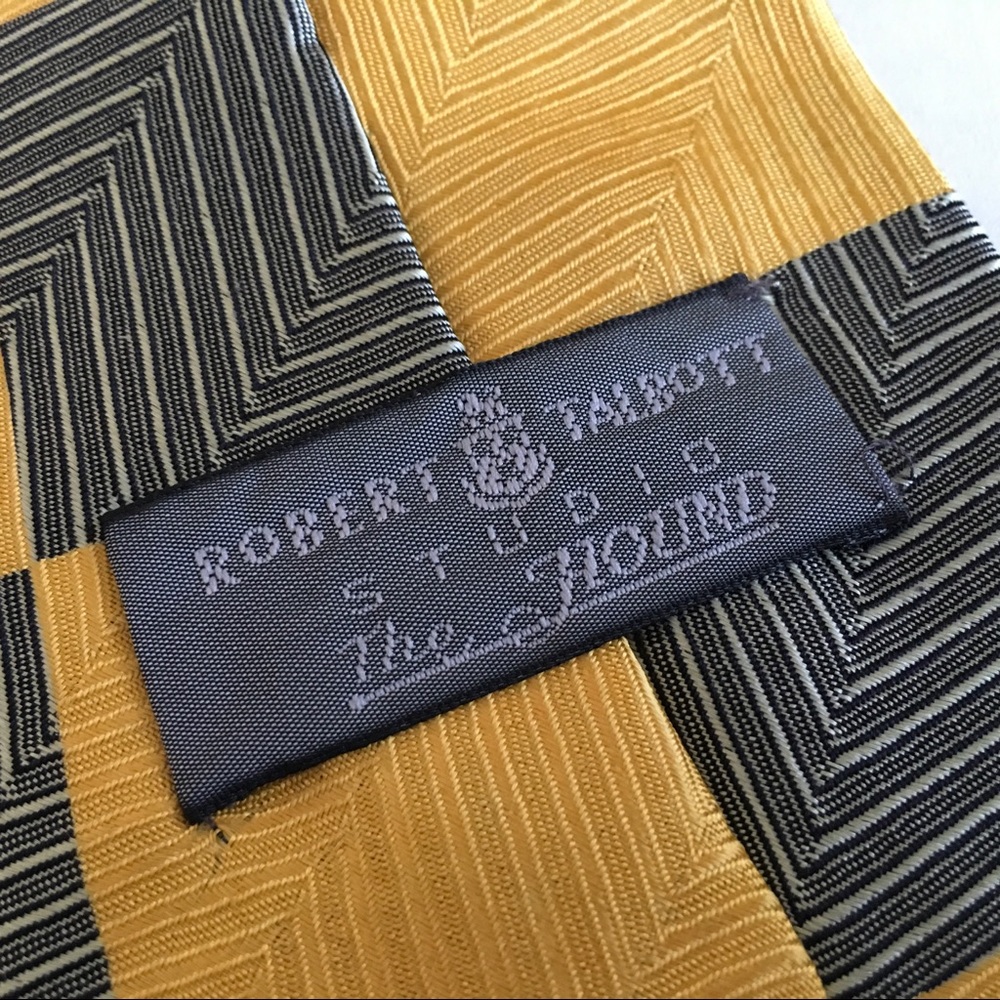 🎊🎉HP🎊 Robert Talbott  hand sewn silk neck tie. E - Picture 6 of 8