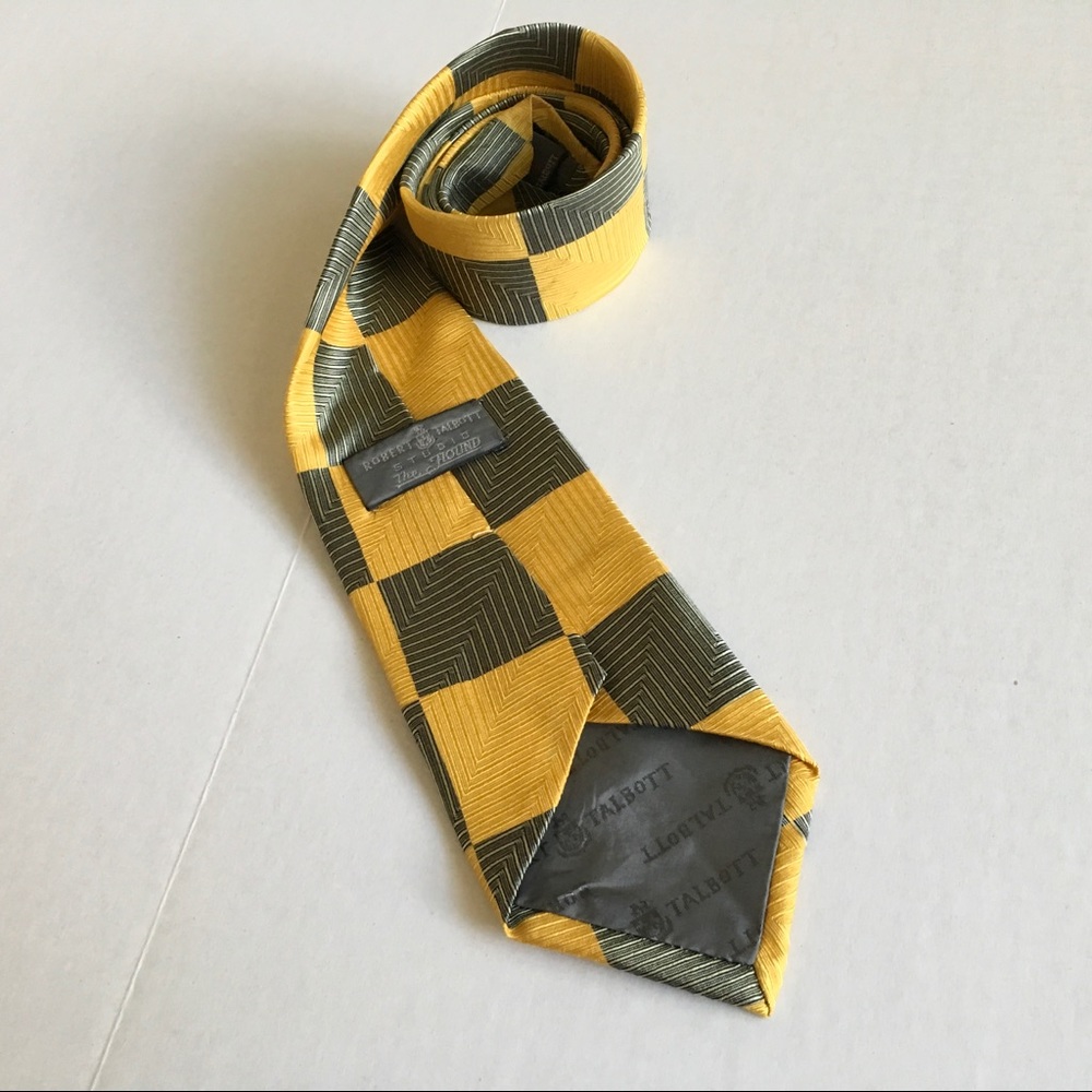 🎊🎉HP🎊 Robert Talbott  hand sewn silk neck tie. E - Picture 7 of 8