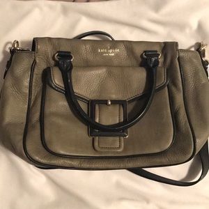 Kate spade olive green purse