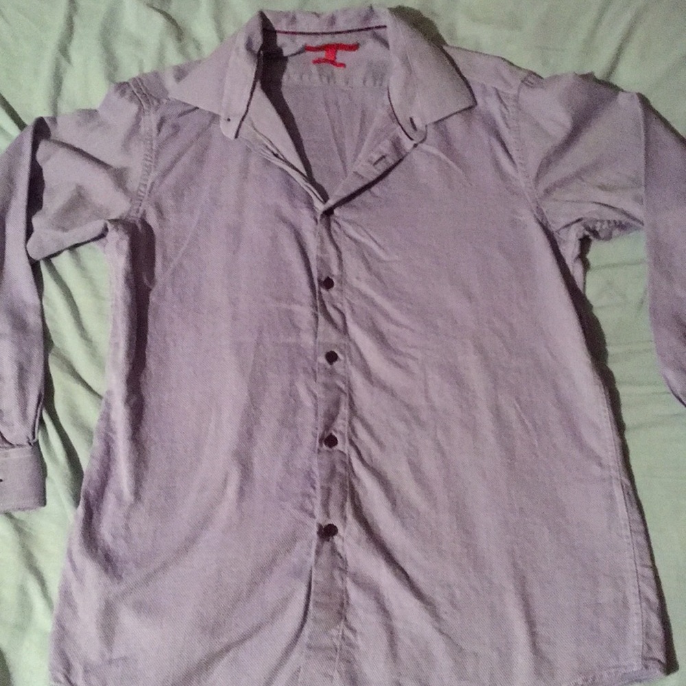 Purple button up -report collection-