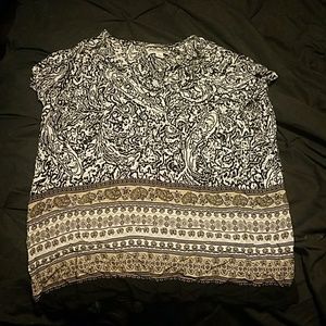 Flowey multi print top