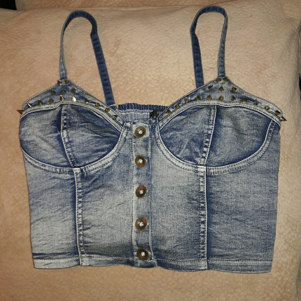JEAN SUMMER TOP