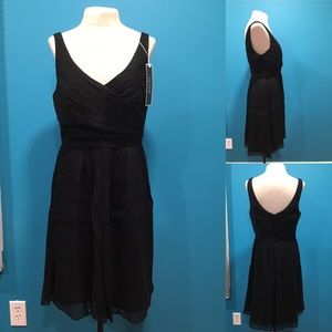 JCrew Black Heidi Bridesmaid Dress Size 10