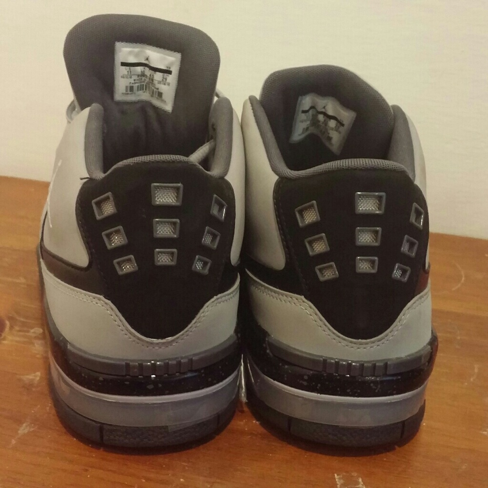 Gray Air Jordans - Picture 3 of 6