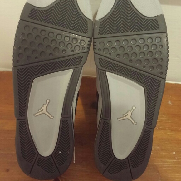 Gray Air Jordans - Picture 2 of 6