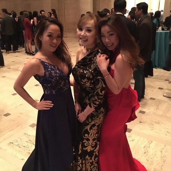 Blue Lace Dress. Worn once. - Picture 2 of 3