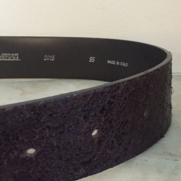 Roberto Cavalli Freedom Distressed Belt - Picture 5 of 10