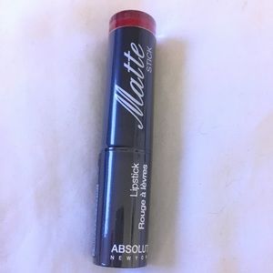 Absolute New York Matte Lipstick - Dark Red