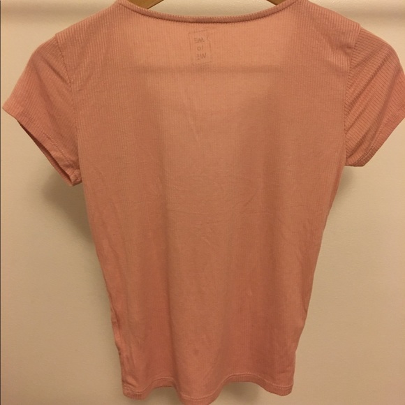 PACSUN dusty pink crop top - Picture 3 of 3