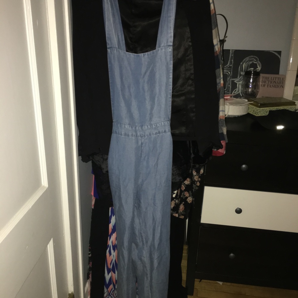 BB Dakota light denim overalls