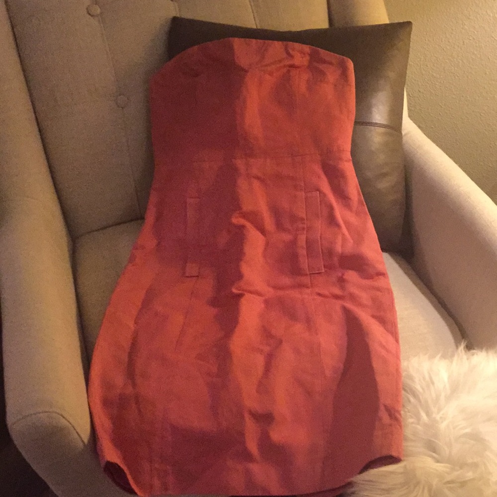 JCrew strapless size 0