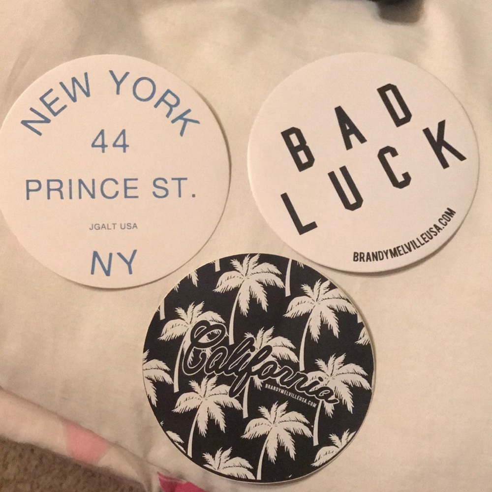 BRANDY MELVILLE STICKERS
