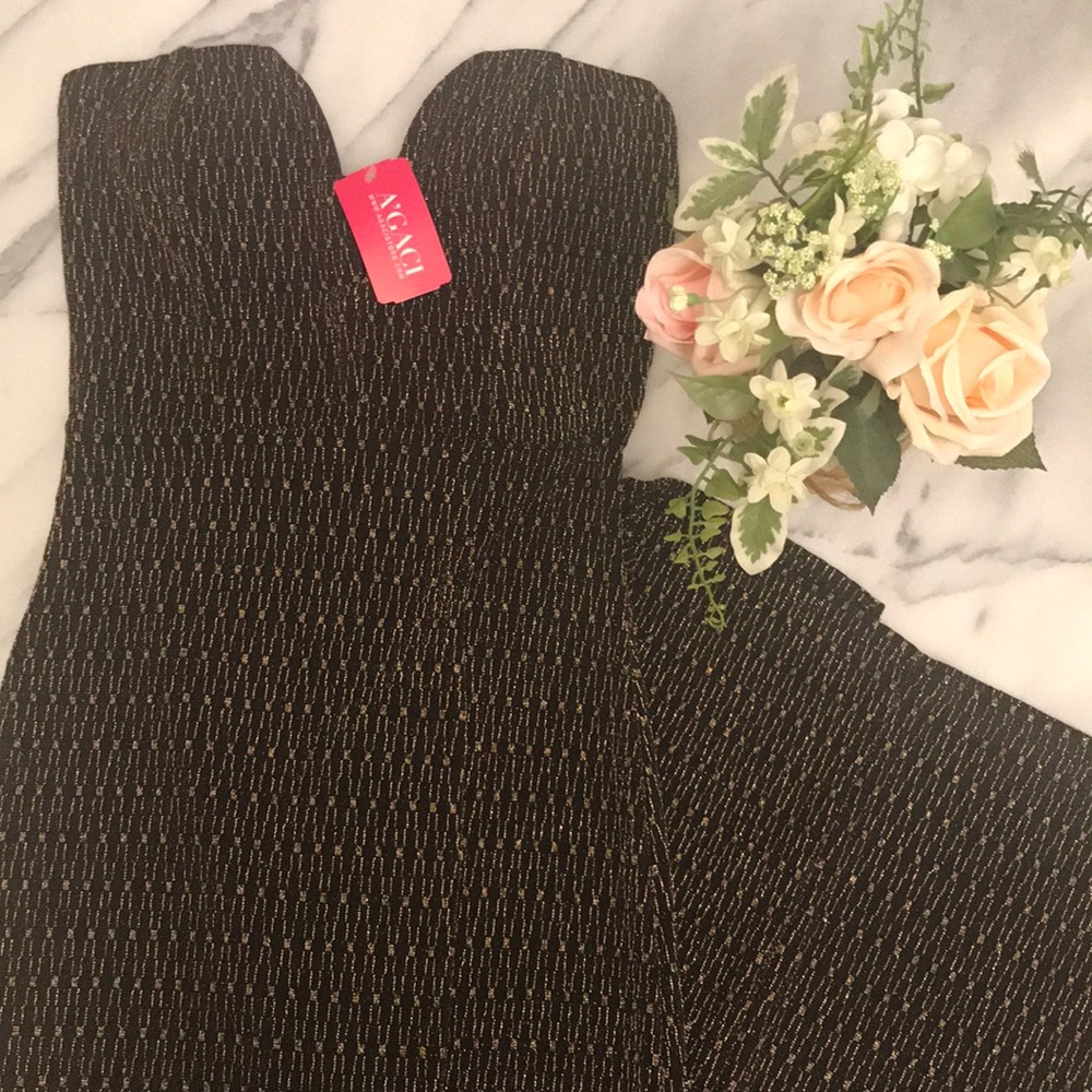 👗Agaci Sexy Maxi dress small size NwT 👗