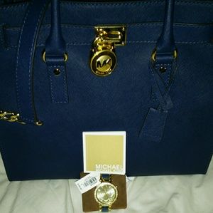 Purse and matching watch
