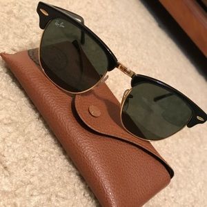 CLUBMASTER RAY BANS NEW!!! Perf condition