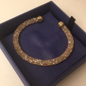 SWAROVSKI golden CRYSTALDUST CUFF, never worn