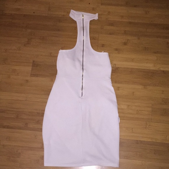 White Bodycon Homecoming Dress - Picture 2 of 2