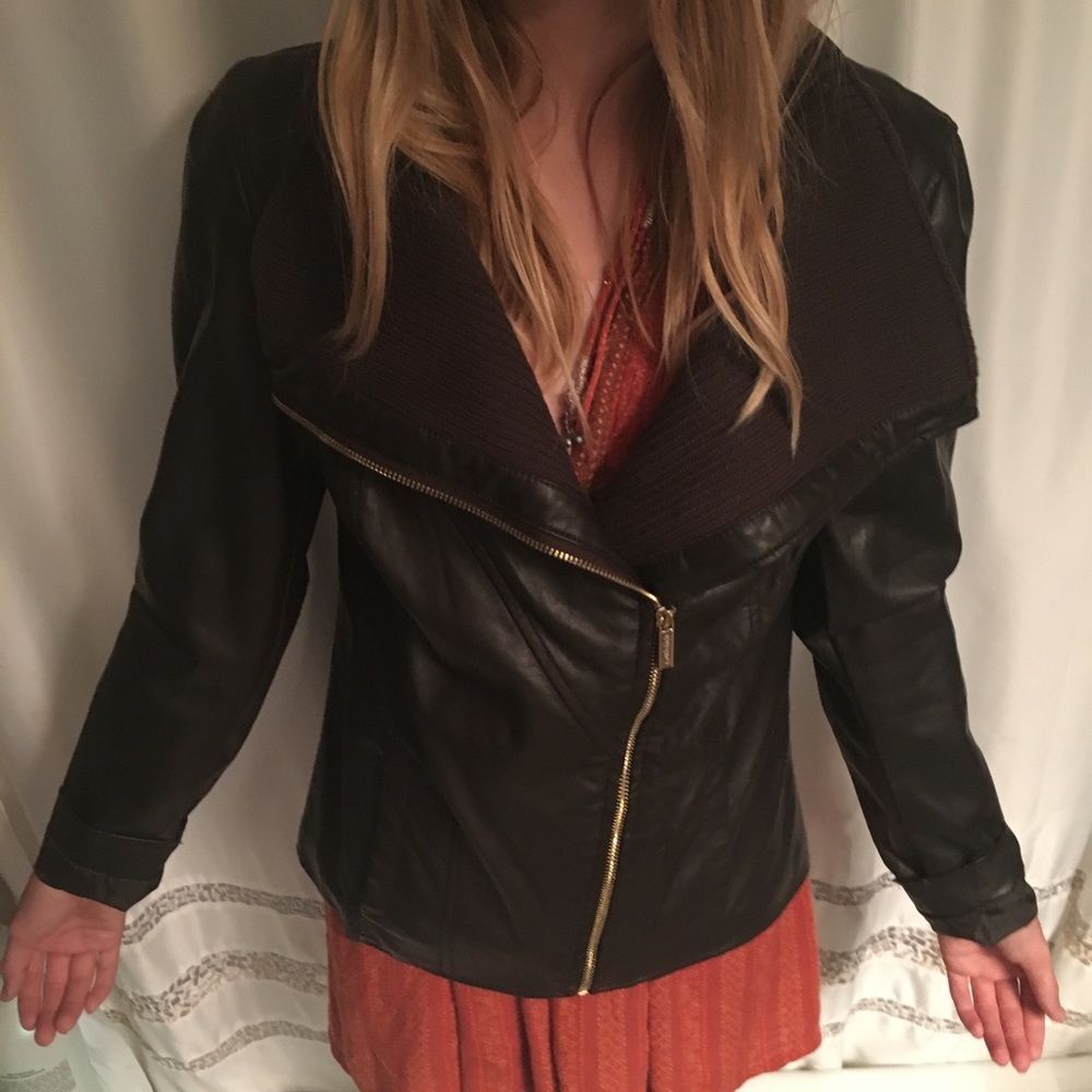Calvin Klein brown zip up jacket