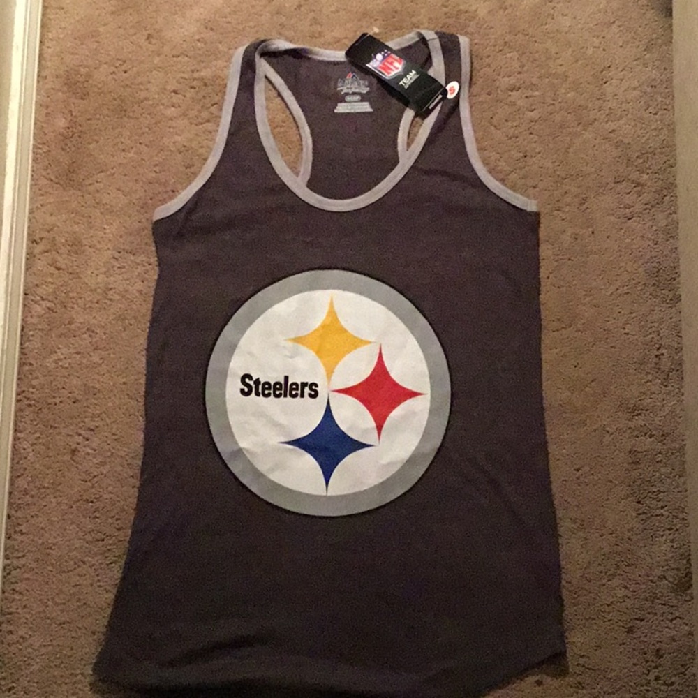 Steelers tank top, women's