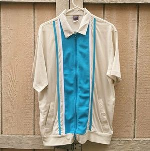 Vintage/ retro zip up shirt