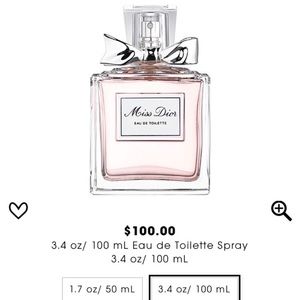 Miss Dior Eau de Toilette 100ml BrandNew PriceFirm