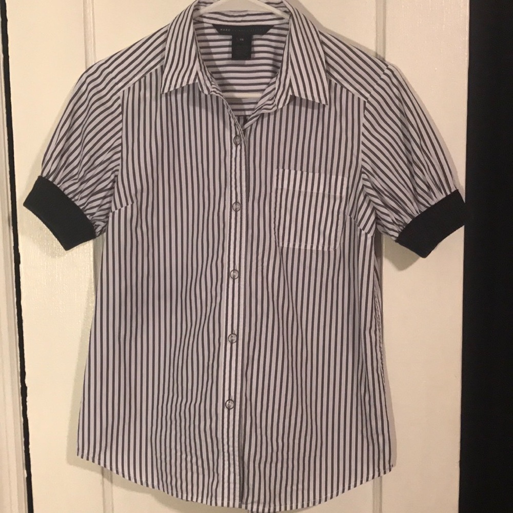Marc by Marc Jacobs Rib Cuff Blouse