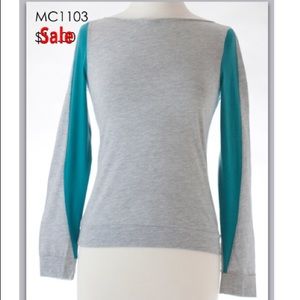 Long Sleeve Color Block Shirt