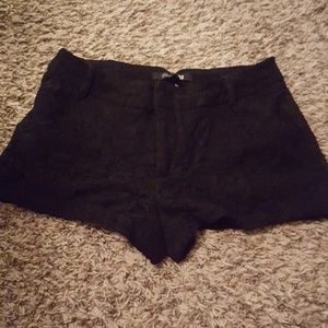 Forever 21 Black lace shorts