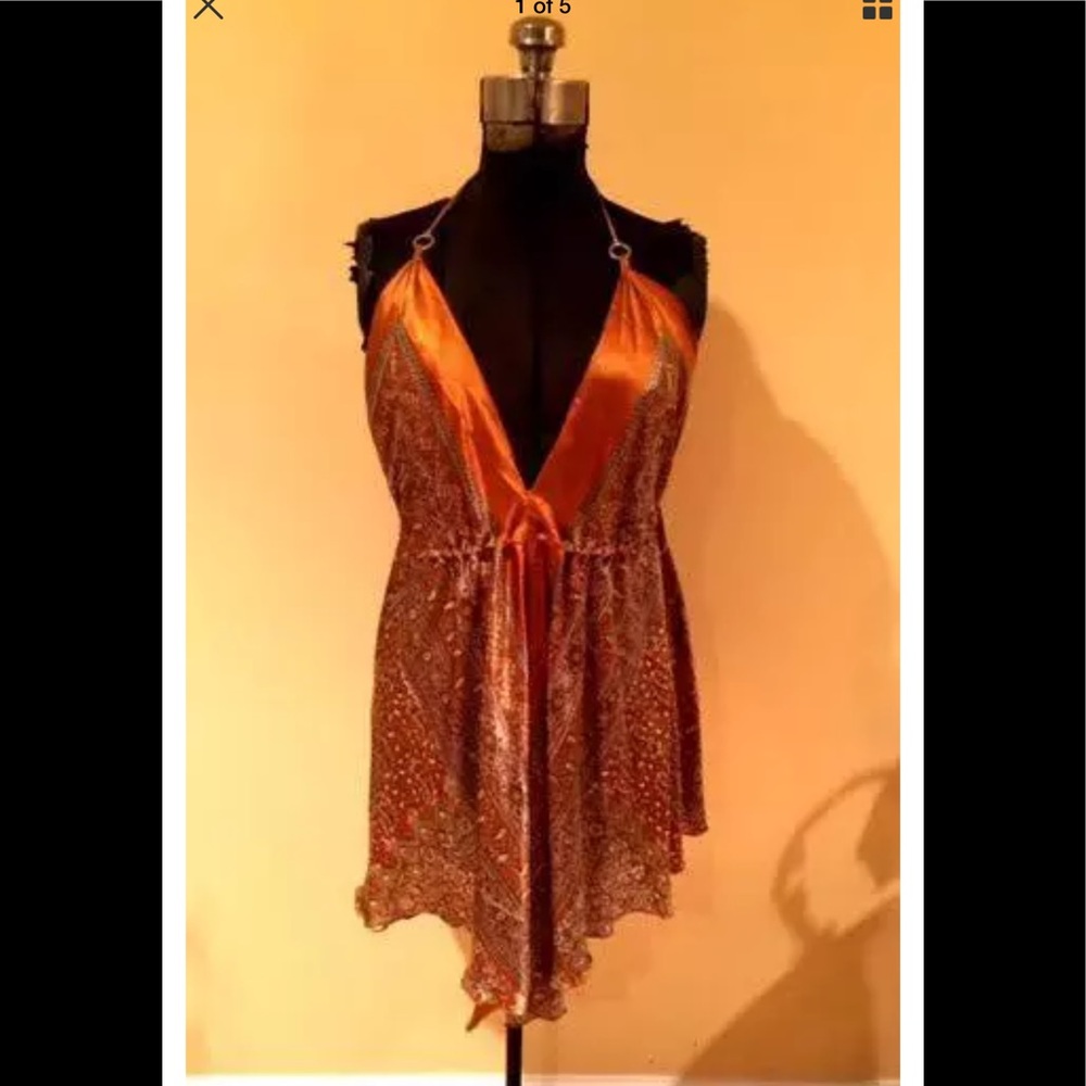 One size beach cover up / sun dress