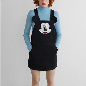 Lazy Oaf Mickey Mouse Overalls Size Medium