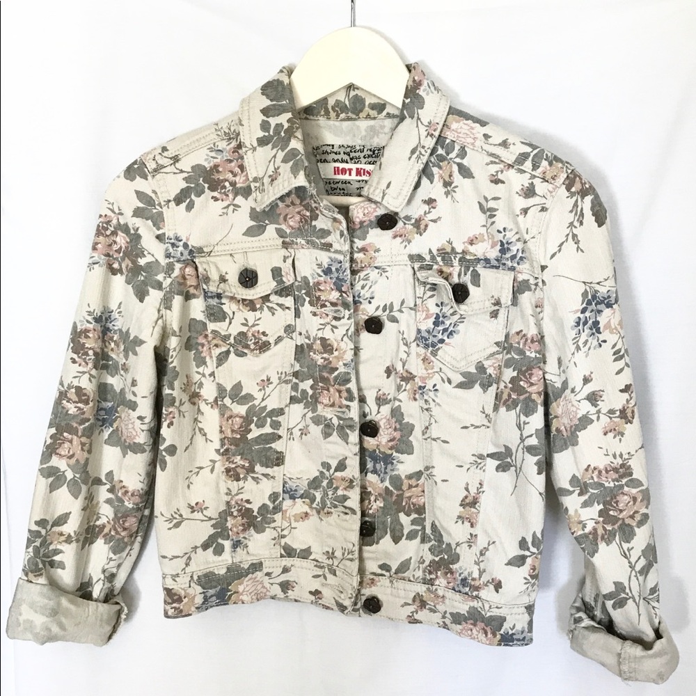 Floral Jean Jacket