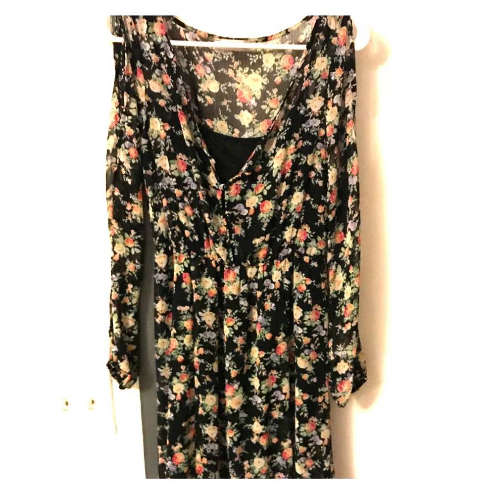 Maxi floral dress