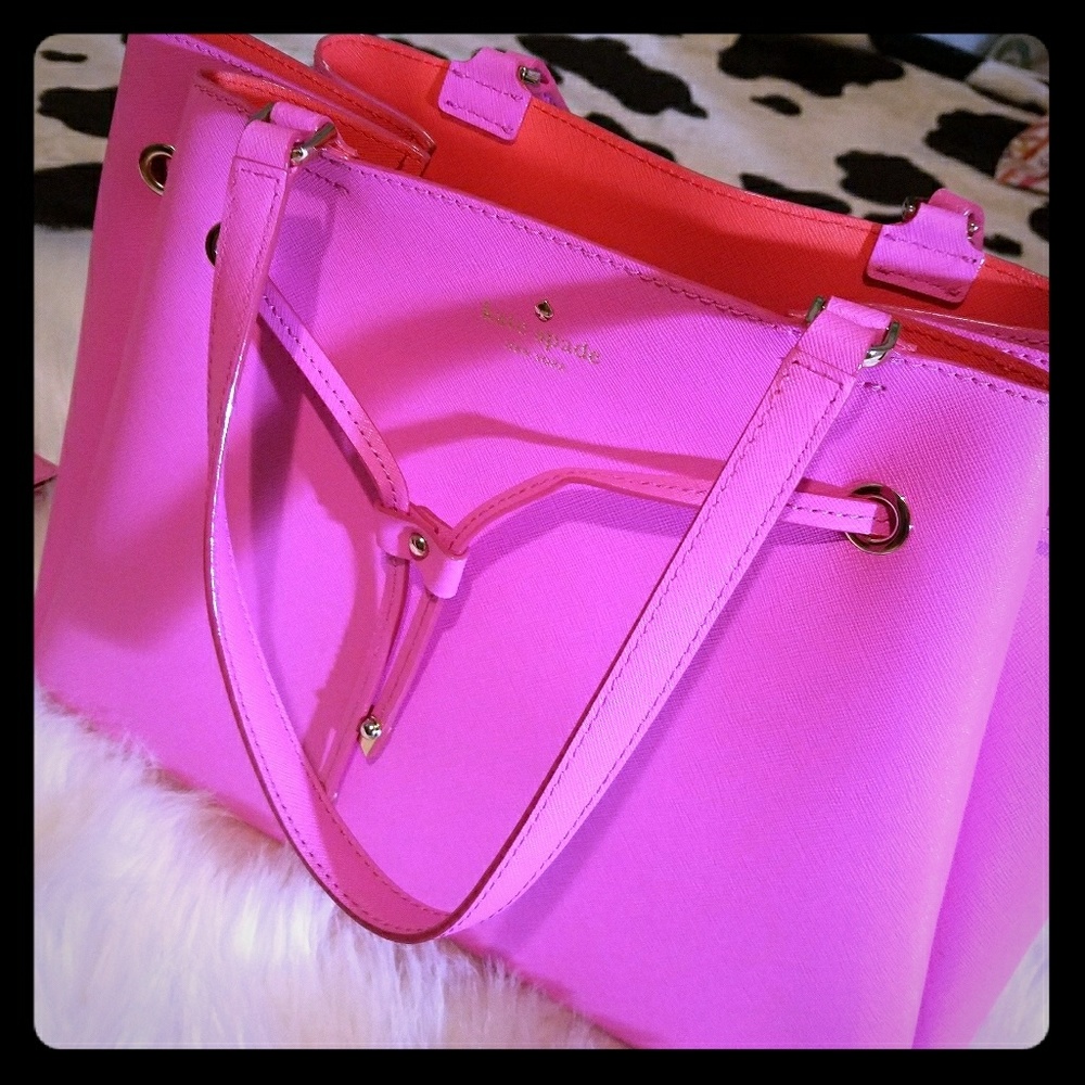 Kate spade pink cape drive Lynnie tote