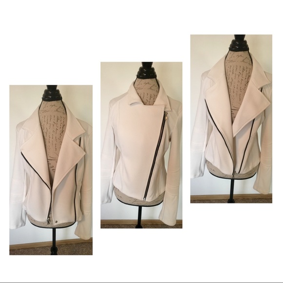 Express Jackets & Blazers - ⚡️SALE Knit Moto Jacket