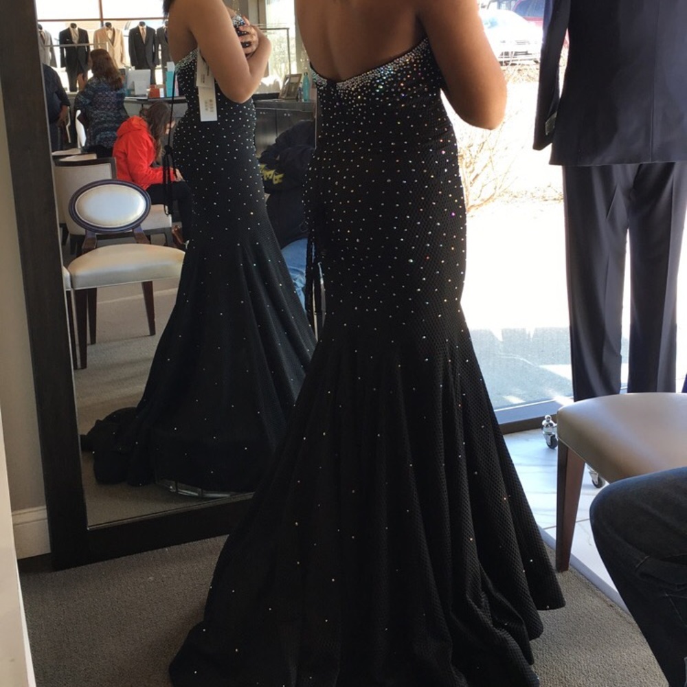 Black Jovani prom dress!
