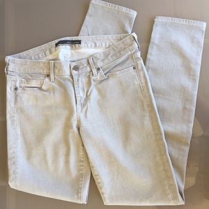 Rich & Skinny Gray/Silver Herringbone Jeans