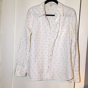 Firefly print button up