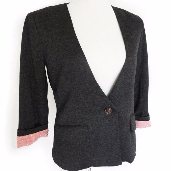 Anthropologie Jackets & Blazers - NEW Anthropologie Cartonnier Grey Blazer/Jacket