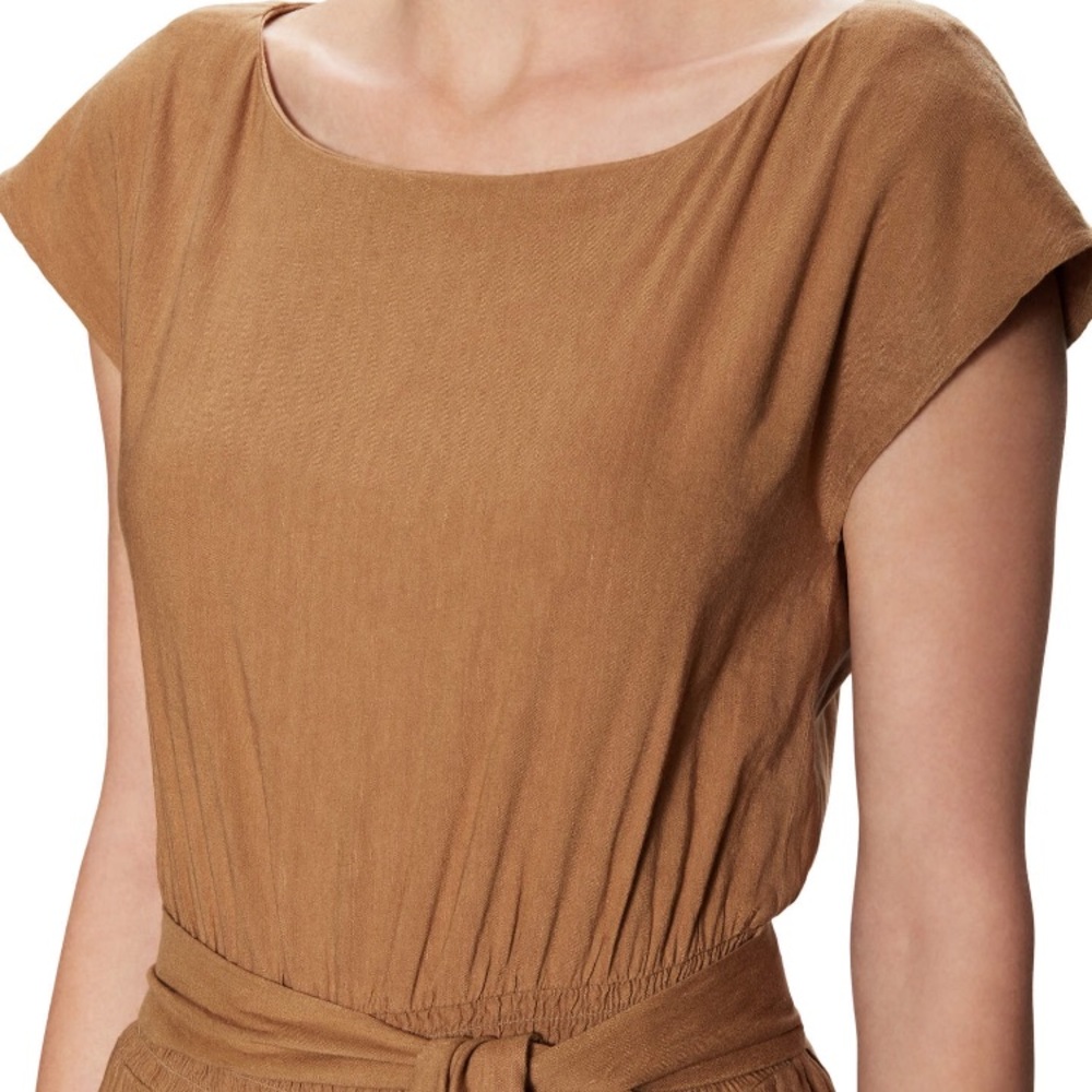 Sold NWT Alice & Olivia Linen Jumpsuit - Picture 4 of 8