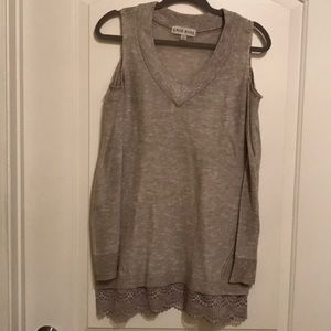 Knox Rose Cold Shoulder Sweater