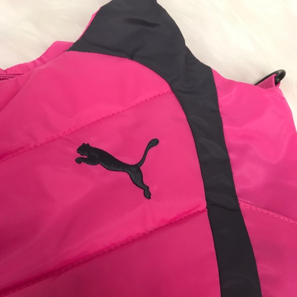 Puma tore float rose bright pink gray big handbag - Picture 5 of 5