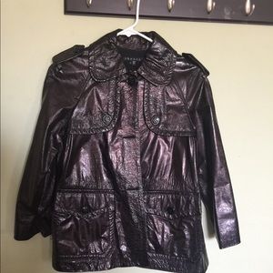 Theory woman's leather jacket