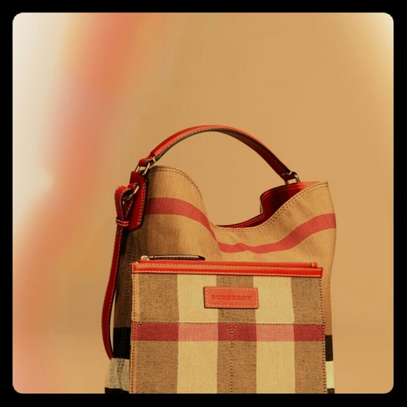 Burberry Handbags - Medium Ashby in Canvas Check and Leather