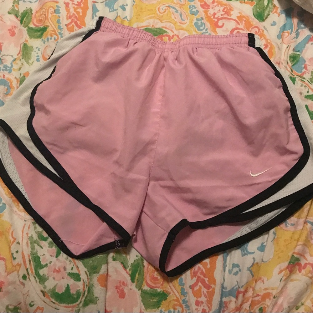 Light pink Nike shorts