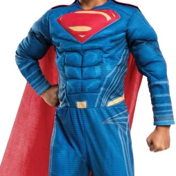 Superman Boys Deluxe Halloween Costume New - Picture 2 of 3