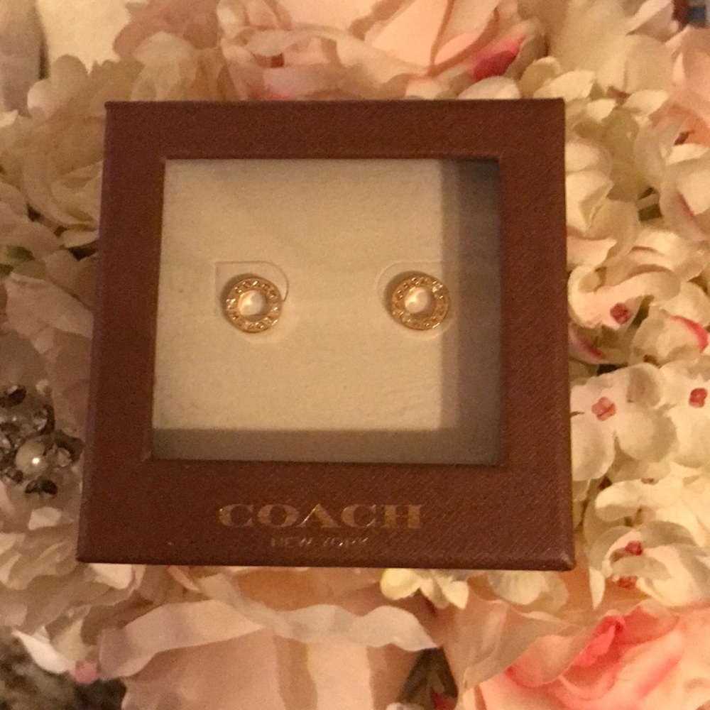 Coach earrings